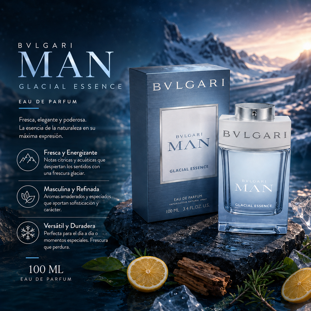 Bvlgari Man Glacial Essence (Fresco)