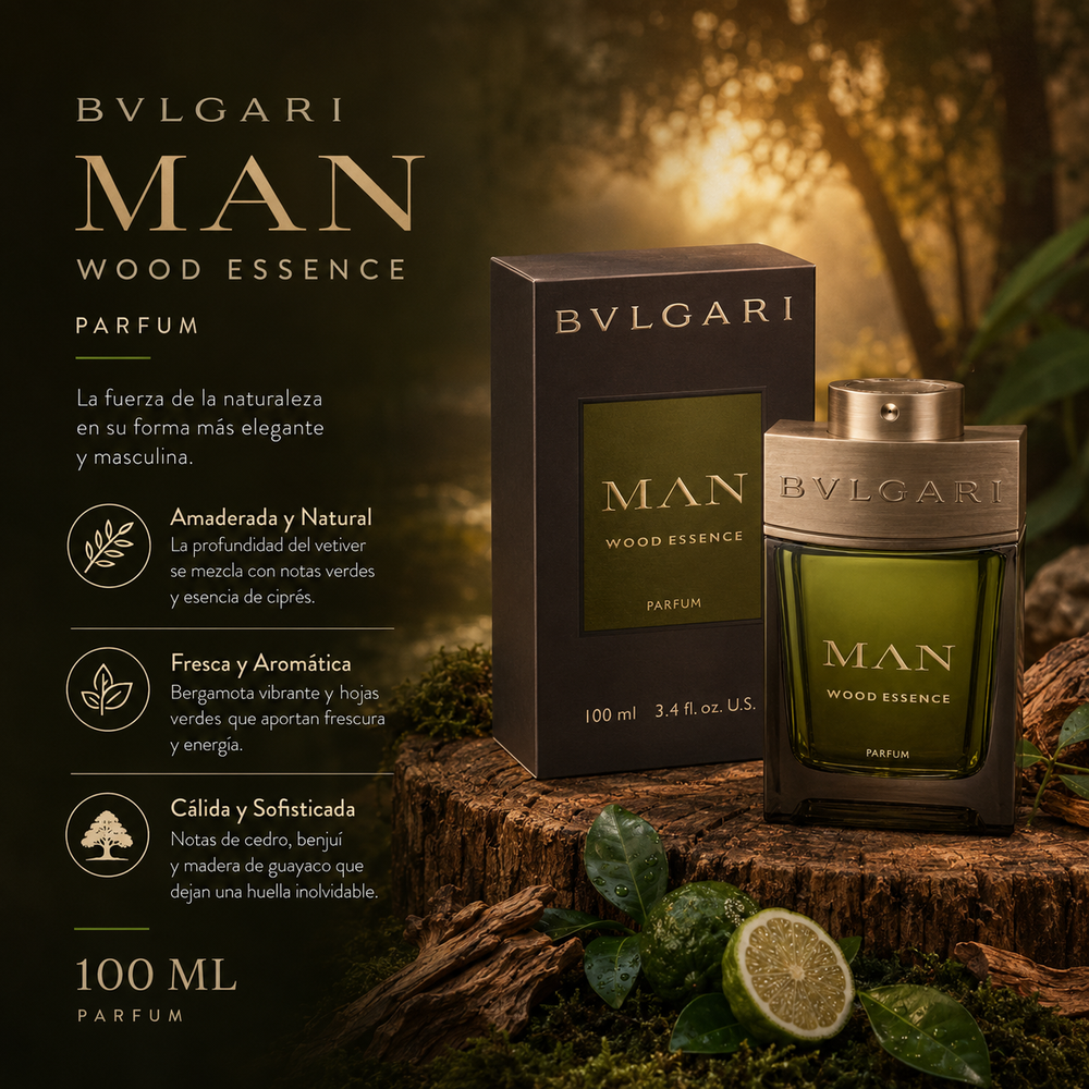 Bvlgari Man Wood Essence (Intenso)