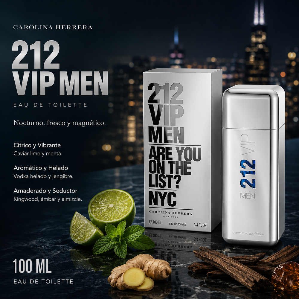 Carolina Herrera 212 VIP Men (Intenso)