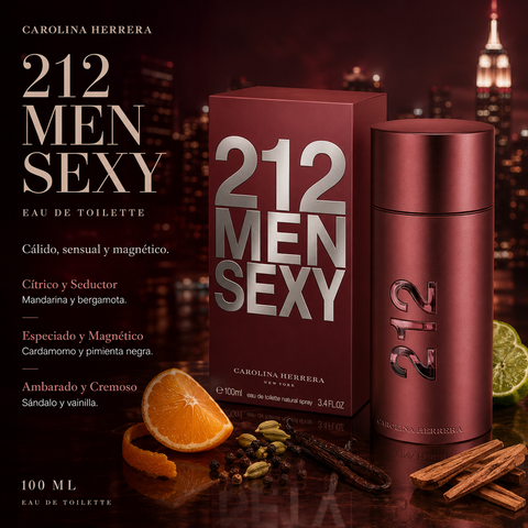 Carolina Herrera 212 Men Sexy (Intenso)