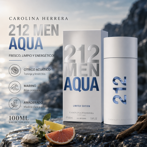 Carolina Herrera 212 Men Aqua (Fresco)