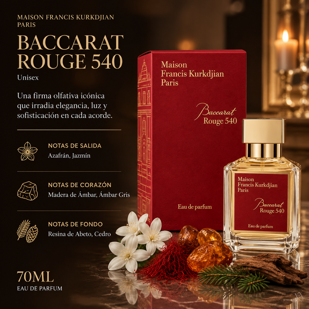 Maison Francis Kurkdjian Baccarat Rouge 540 (Dulce)