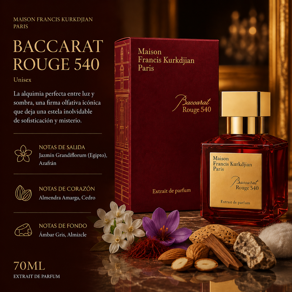 Maison Francis Kurkdjian Baccarat Rouge 540 Extrait (Dulce)