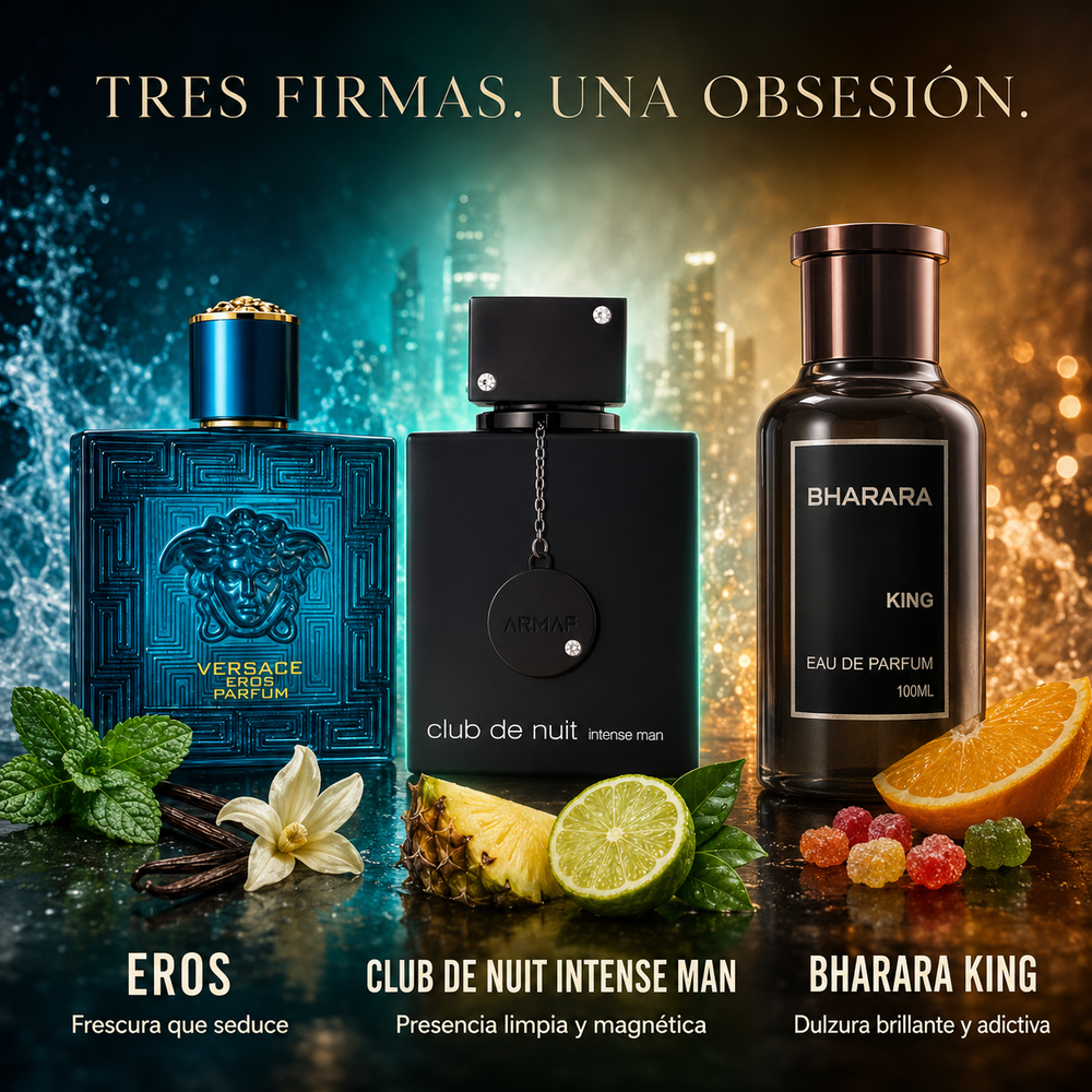 Combo Trío Eros + Club de Nuit + Bharara King (Intenso)