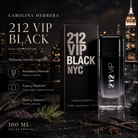 Carolina Herrera 212 VIP Black (Intenso)