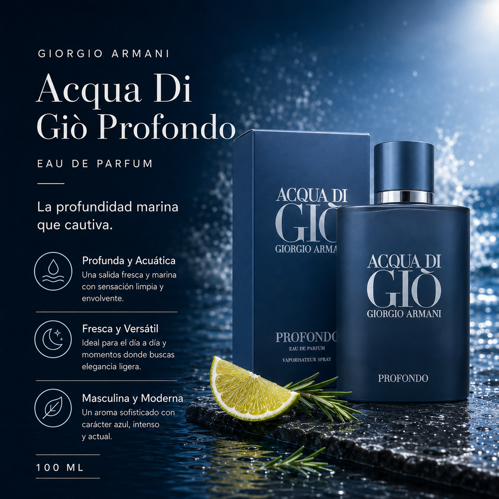 Acqua Di Giò Profondo (Fresco)