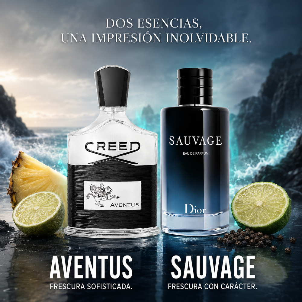 Combo Aventus + Sauvage (Fresco)