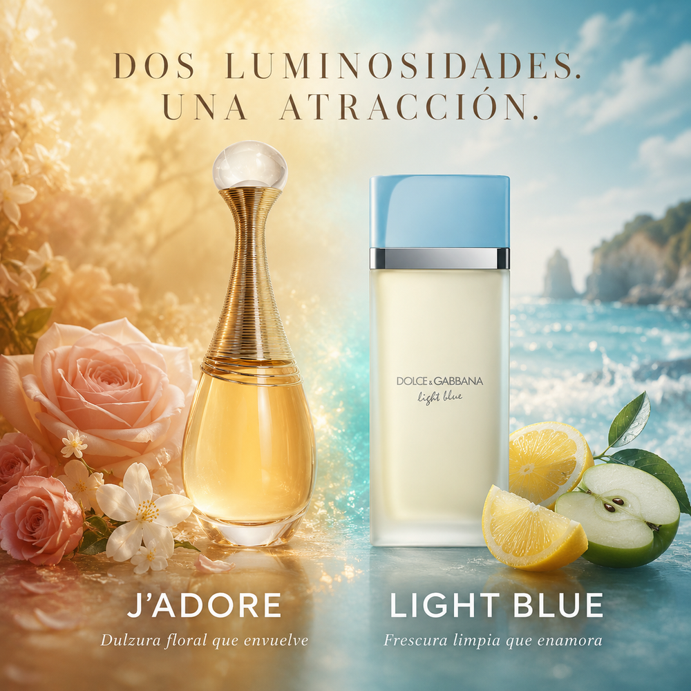 Combo Jadore + Light Blue (Fresca)