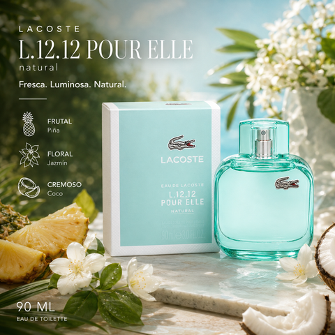 Lacoste L.12.12 Pour Elle Natural (Dulce)