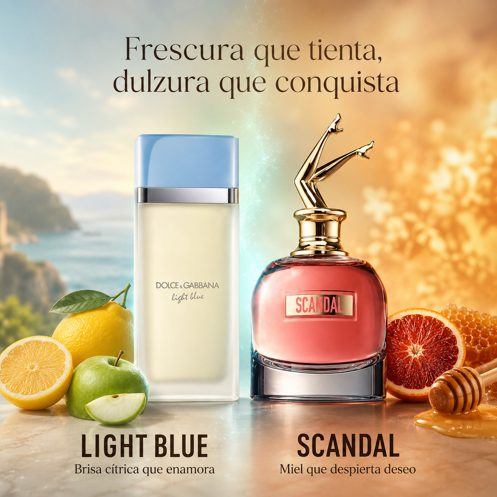 Combo Light Blue + Scandal (Fresca)