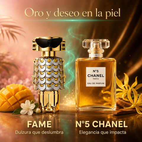 Combo Fame + Chanel N°5 (Dulce)