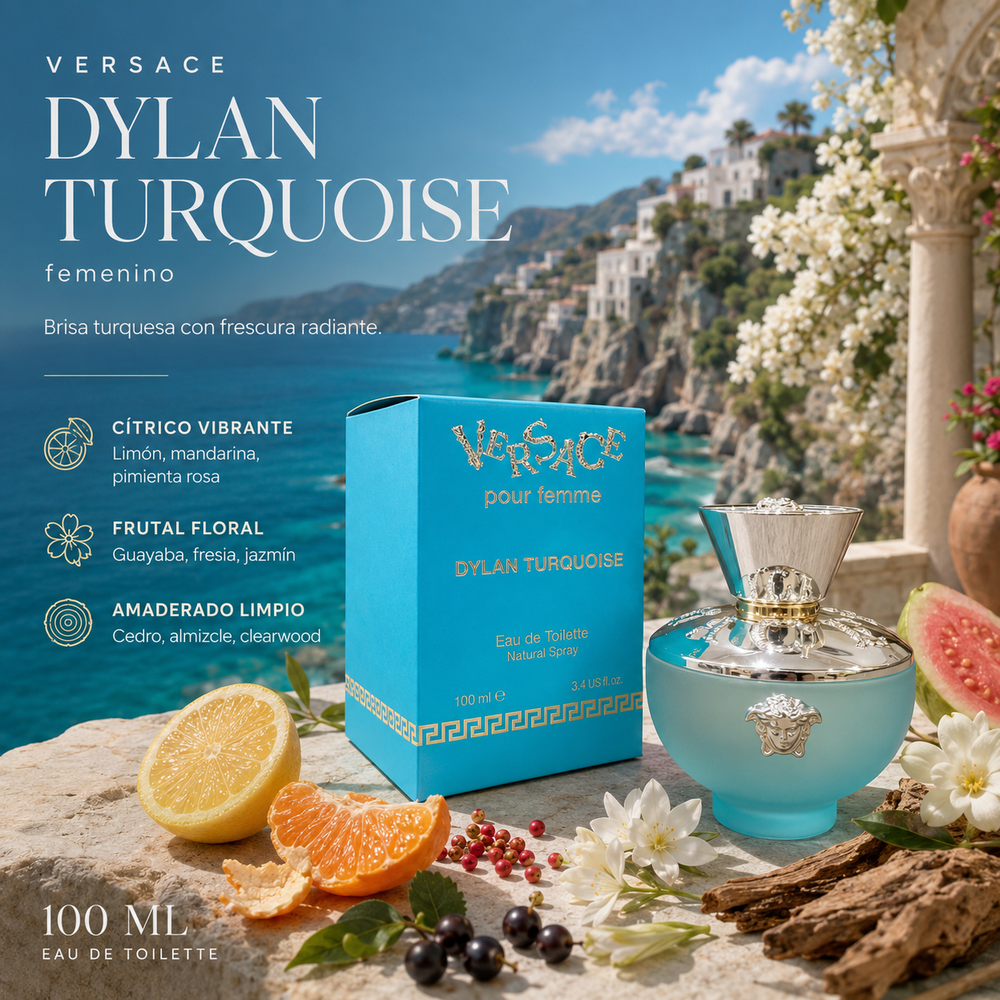 Versace Dylan Turquoise (Fresco)